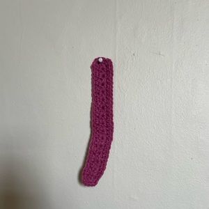 handmade crochet bookmark